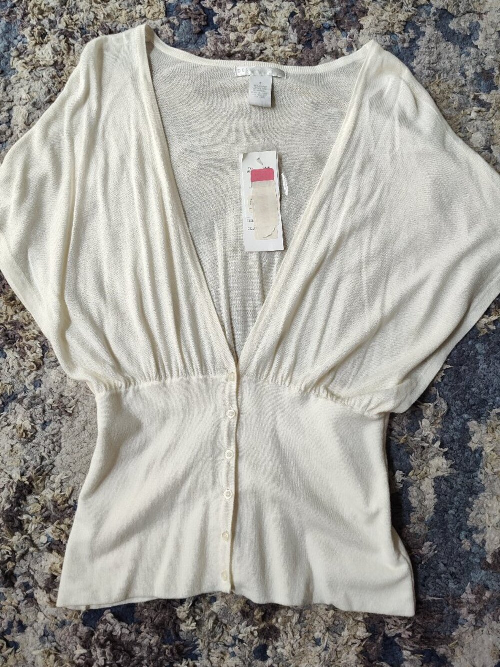 Design History Cream Knitted Top